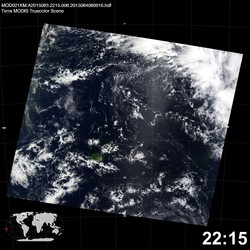 Level 1B Image at: 2215 UTC