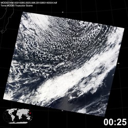 Level 1B Image at: 0025 UTC