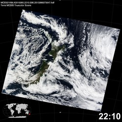 Level 1B Image at: 2210 UTC