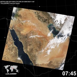 Level 1B Image at: 0745 UTC