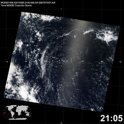 Level 1B Image at: 2105 UTC