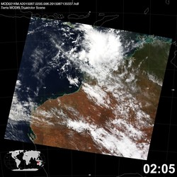 Level 1B Image at: 0205 UTC