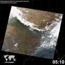 Level 1B Image at: 0510 UTC