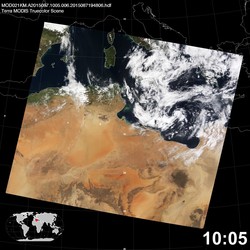 Level 1B Image at: 1005 UTC