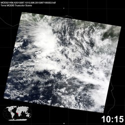 Level 1B Image at: 1015 UTC