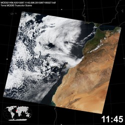 Level 1B Image at: 1145 UTC