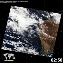 Level 1B Image at: 0250 UTC