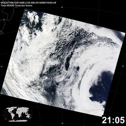 Level 1B Image at: 2105 UTC