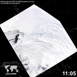 Level 1B Image at: 1105 UTC