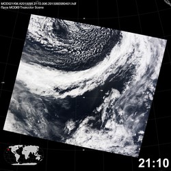 Level 1B Image at: 2110 UTC