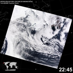 Level 1B Image at: 2245 UTC