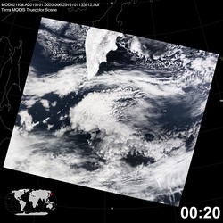 Level 1B Image at: 0020 UTC