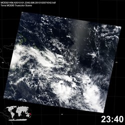 Level 1B Image at: 2340 UTC