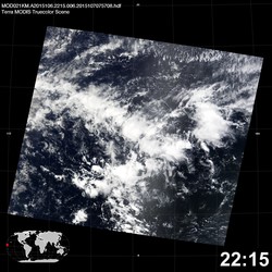 Level 1B Image at: 2215 UTC