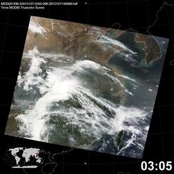 Level 1B Image at: 0305 UTC