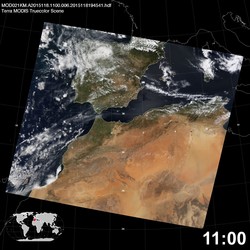 Level 1B Image at: 1100 UTC