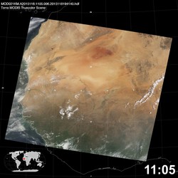 Level 1B Image at: 1105 UTC