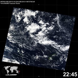 Level 1B Image at: 2245 UTC