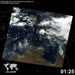 Level 1B Image at: 0125 UTC