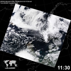 Level 1B Image at: 1130 UTC