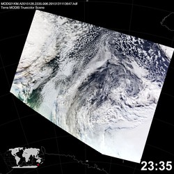 Level 1B Image at: 2335 UTC