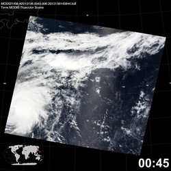 Level 1B Image at: 0045 UTC