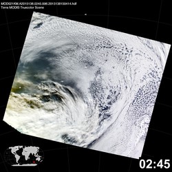 Level 1B Image at: 0245 UTC