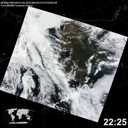 Level 1B Image at: 2225 UTC