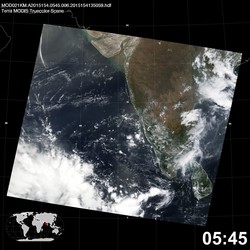 Level 1B Image at: 0545 UTC