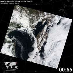 Level 1B Image at: 0055 UTC