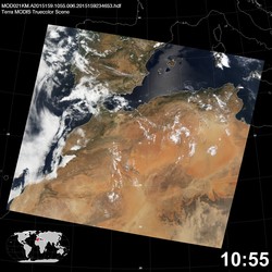 Level 1B Image at: 1055 UTC