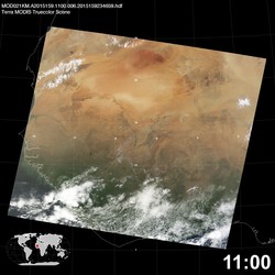 Level 1B Image at: 1100 UTC