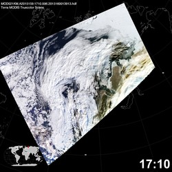 Level 1B Image at: 1710 UTC