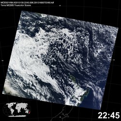 Level 1B Image at: 2245 UTC