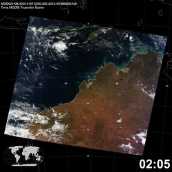 Level 1B Image at: 0205 UTC