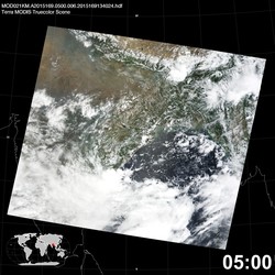 Level 1B Image at: 0500 UTC