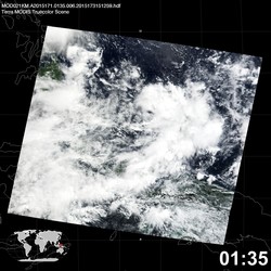 Level 1B Image at: 0135 UTC