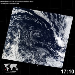 Level 1B Image at: 1710 UTC