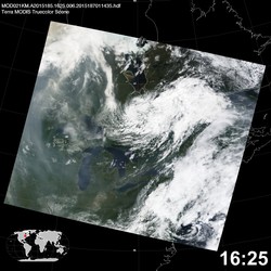 Level 1B Image at: 1625 UTC