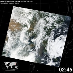 Level 1B Image at: 0245 UTC