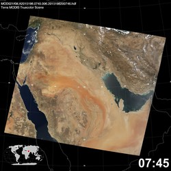 Level 1B Image at: 0745 UTC