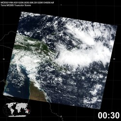 Level 1B Image at: 0030 UTC