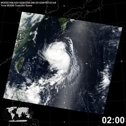 Level 1B Image at: 0200 UTC