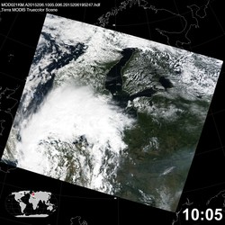 Level 1B Image at: 1005 UTC