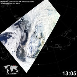 Level 1B Image at: 1305 UTC