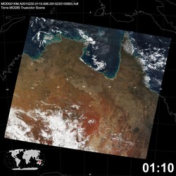 Level 1B Image at: 0110 UTC