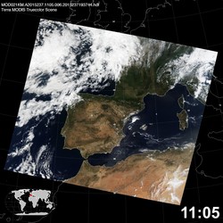 Level 1B Image at: 1105 UTC