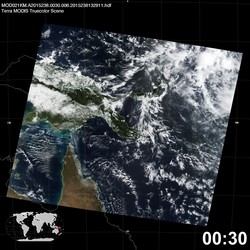 Level 1B Image at: 0030 UTC