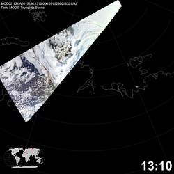 Level 1B Image at: 1310 UTC