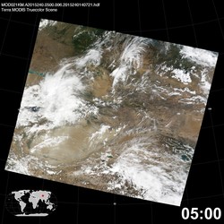 Level 1B Image at: 0500 UTC